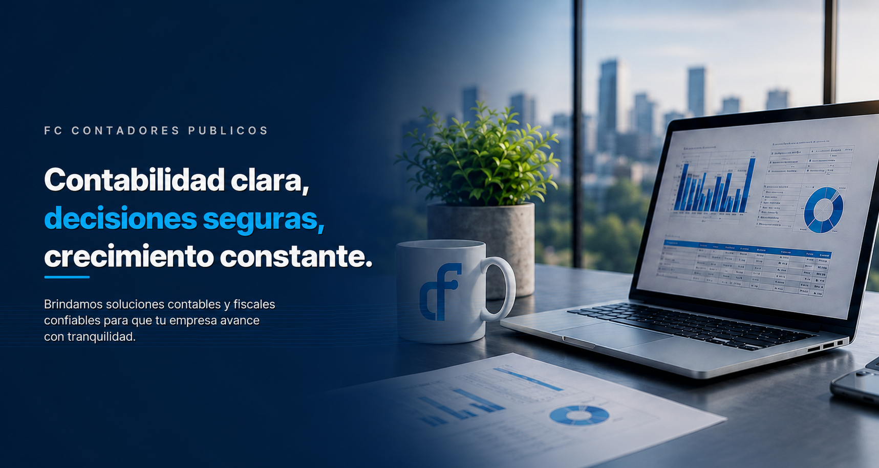 FC Contadores — Contabilidad clara, decisiones seguras, crecimiento constante.